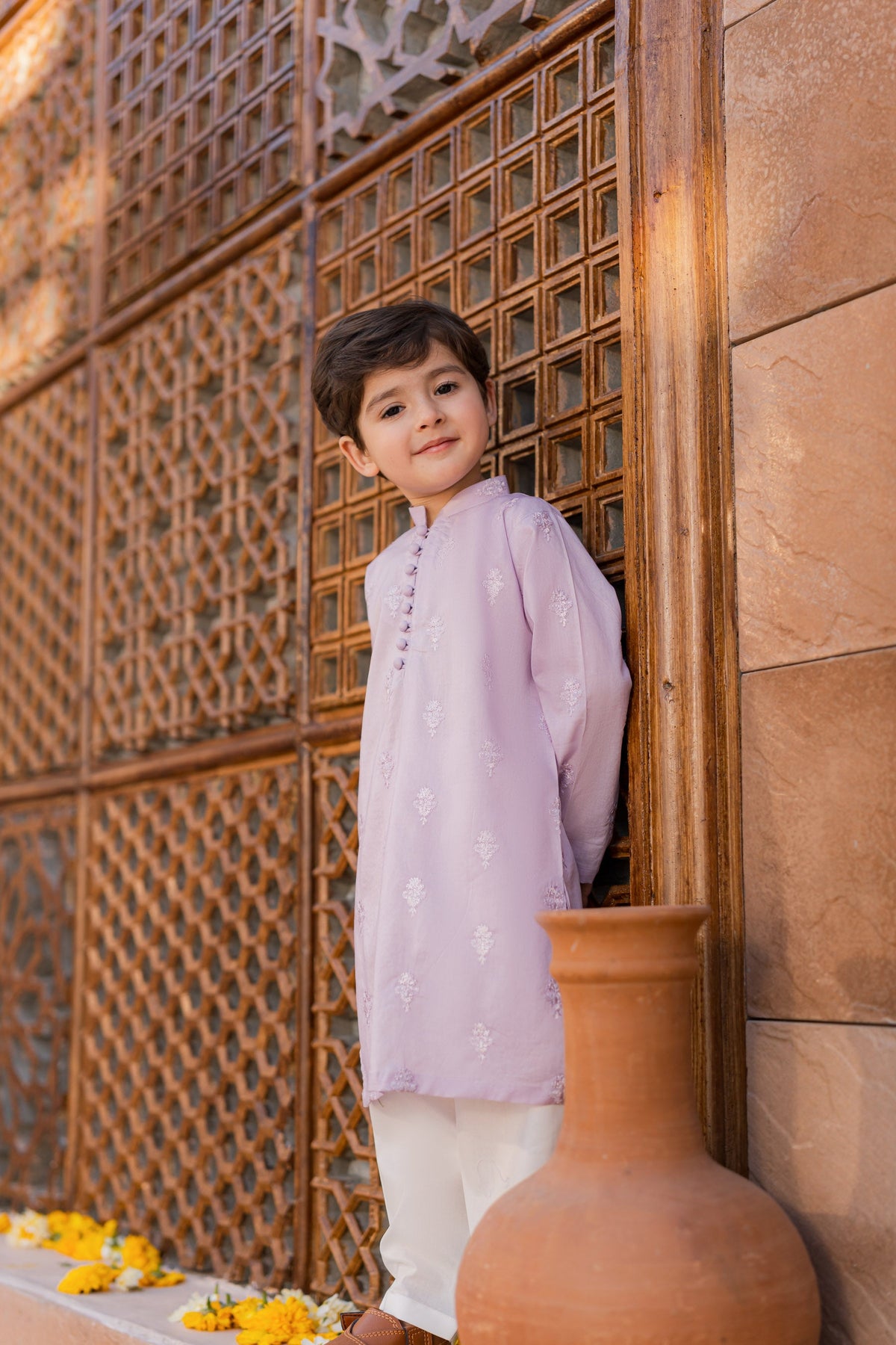 KKB-132 - by Maria Faisal - Registered Vendor of : Kastoor Kids - 100% Original Designer Dress.