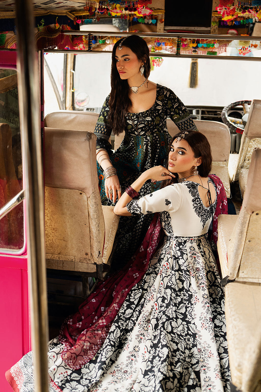 Shagna | Ed Dopahar | SP-102 (NIGHA) - Luxury Dress - available at Maria Faisal in UK and USA.