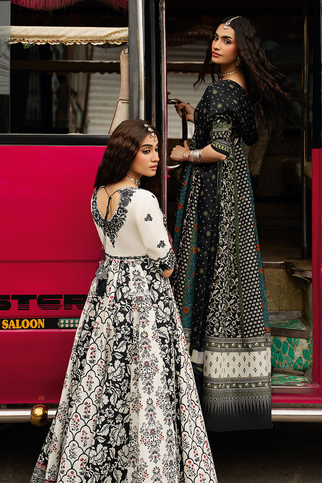 Shagna | Ed Dopahar | SP-102 (NIGHA) - Luxury Dress - available at Maria Faisal in UK and USA.