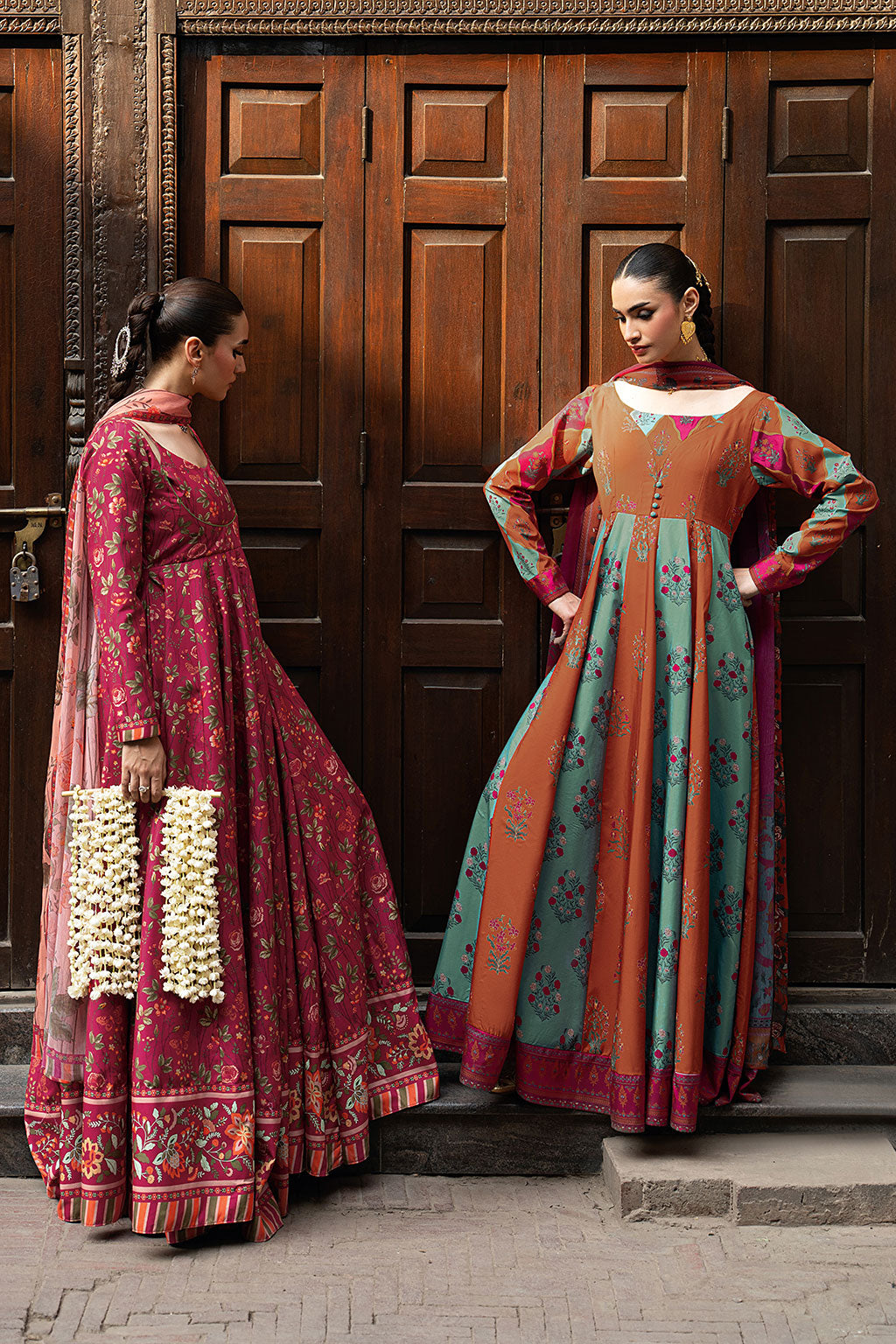 Shagna | Ed Dopahar |SP-107 (RANG) - Luxury Dress - available at Maria Faisal in UK and USA.