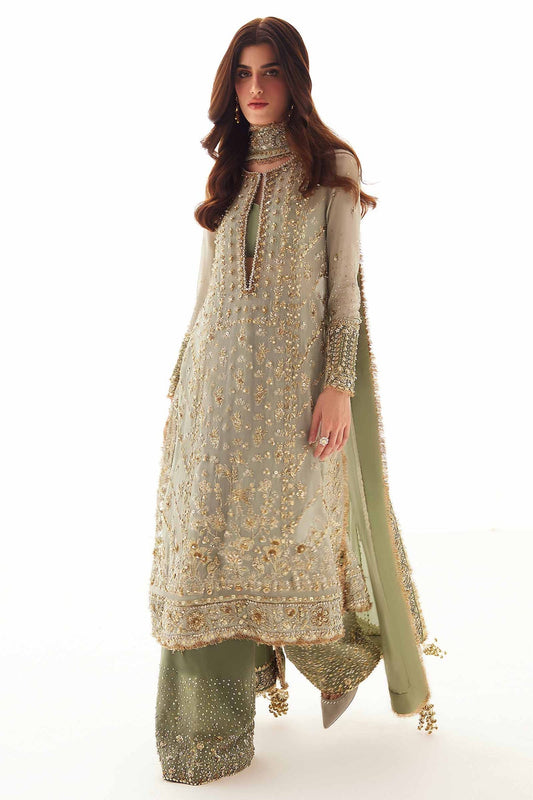 Elan | Elitarie Wedding Formals | VÃRONIQUE  (EP-21217) - Designer Dress with Intricate embroidery and embellishments. Shop elegent wedding dress at Maria Faisal.