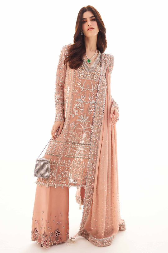 Elan | Elitarie Wedding Formals | ROSÃA (EP-21213) - Designer Dress with Intricate embroidery and embellishments. Shop elegent wedding dress at Maria Faisal.