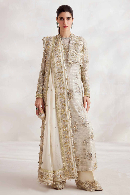 Elan | Elitarie Wedding Formals | TRÃSOR (EP-21216) - Designer Dress with Intricate embroidery and embellishments. Shop elegent wedding dress at Maria Faisal.
