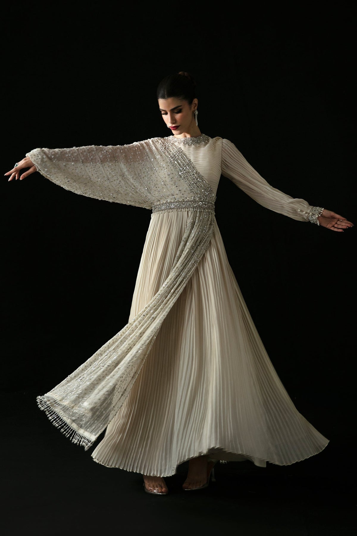 Elan | Pret Crepusule |  CRISTAL DE LUNE (EP-21304) - Ladies Clothes - Maria Faisal
