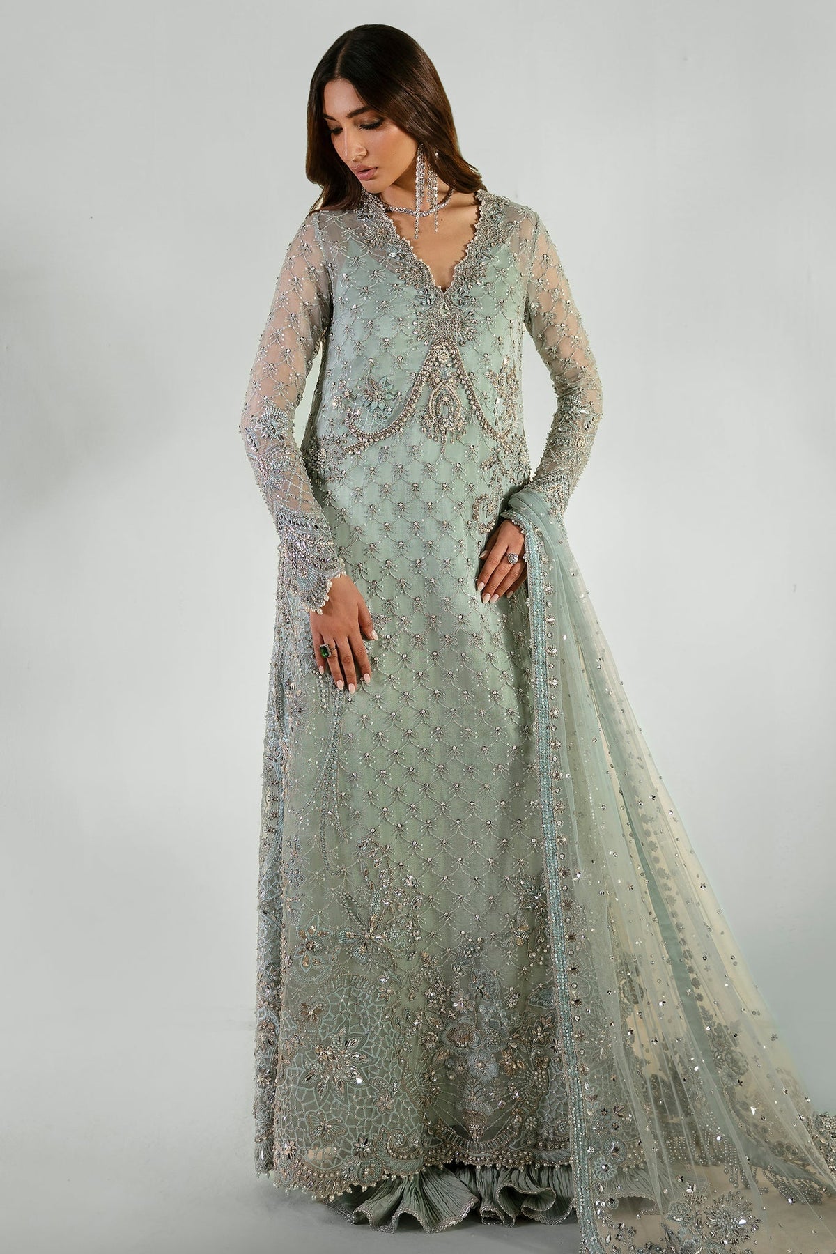 Elan | Pret Crepusule |  RÃVE DE GIVRE (EP-21301) - Ladies Clothes - Maria Faisal