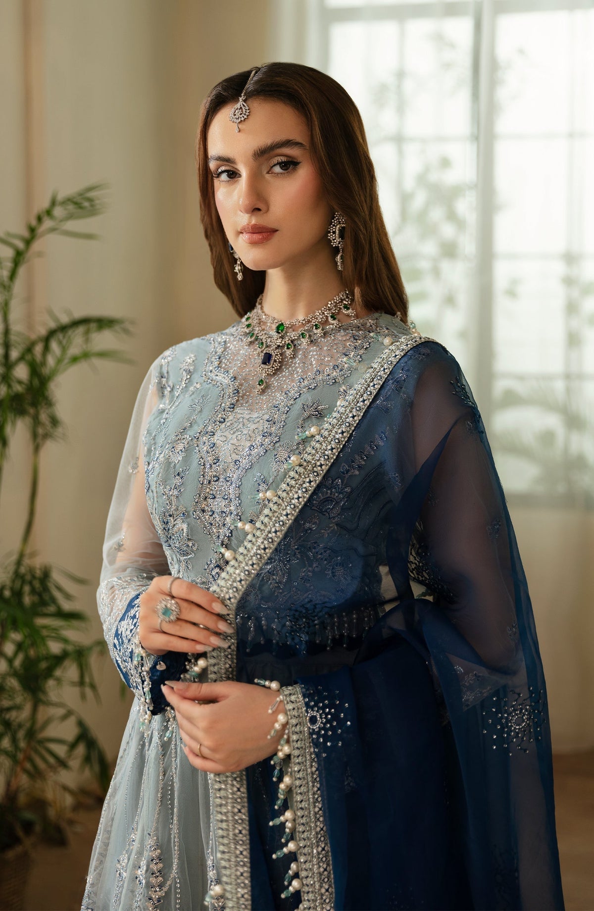 Eleshia | Zarin Wedding Formals 24 |  SIARA - Designer Dress with Intricate embroidery and embellishments. Shop elegent wedding dress at Maria Faisal.
