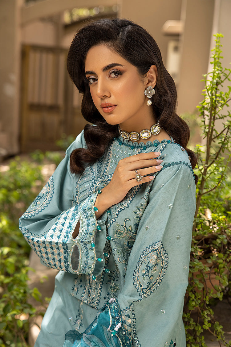 Ellena | Luxury Embroidered Collection | D25 - Maria Faisal