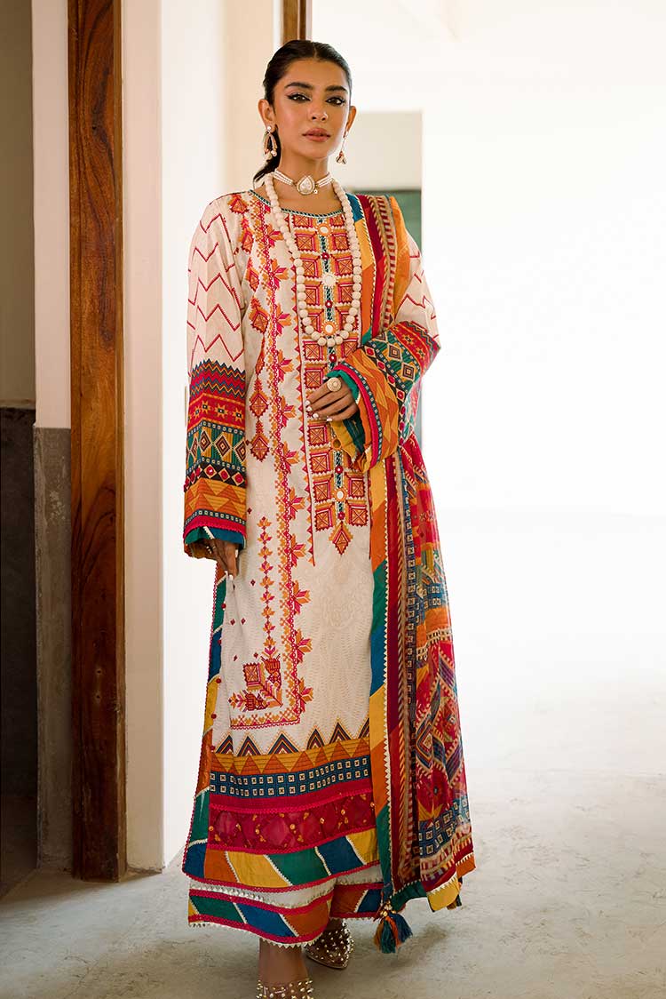 Ellena | Luxury Embroidered Collection | D08 - Maria Faisal