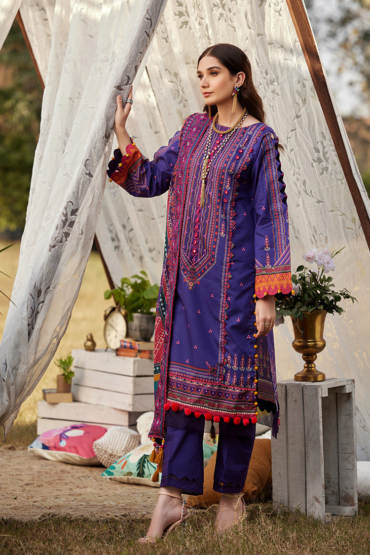 Ellena | Luxury Embroidered Collection | D02 - Maria Faisal