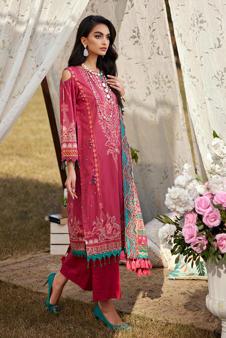 Ellena | Luxury Embroidered Collection | D04 - Maria Faisal