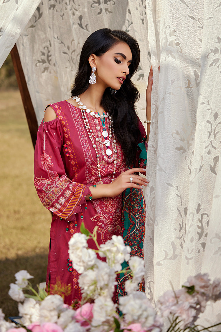 Ellena | Luxury Embroidered Collection | D04 - Maria Faisal