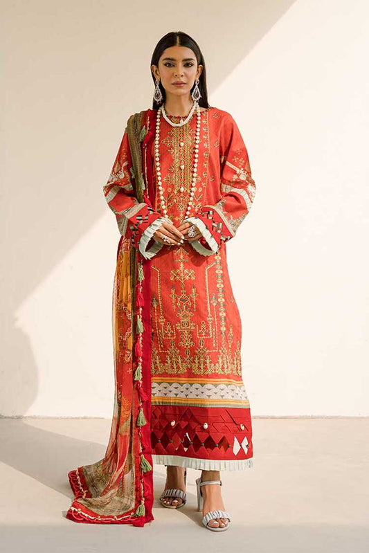 Ellena | Luxury Embroidered Collection | D18 - Maria Faisal