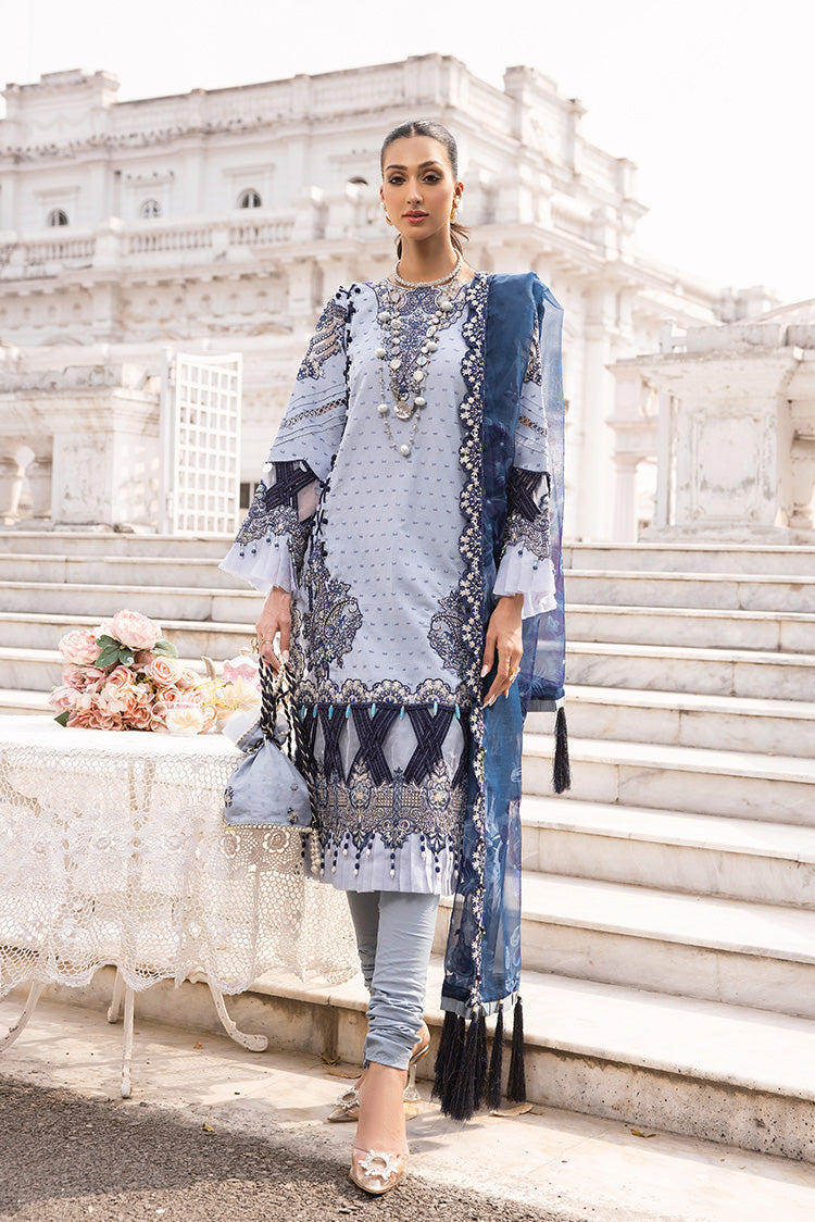 Ellena | Luxury Embroidered Collection | D22 - Maria Faisal