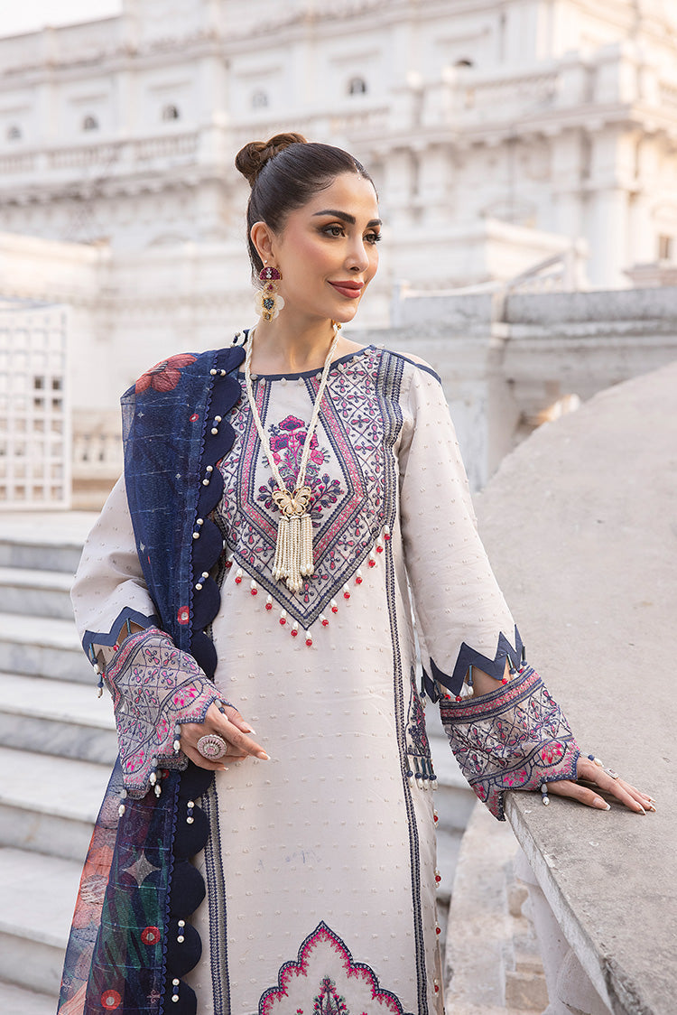 Ellena | Luxury Embroidered Collection | D23 - Maria Faisal
