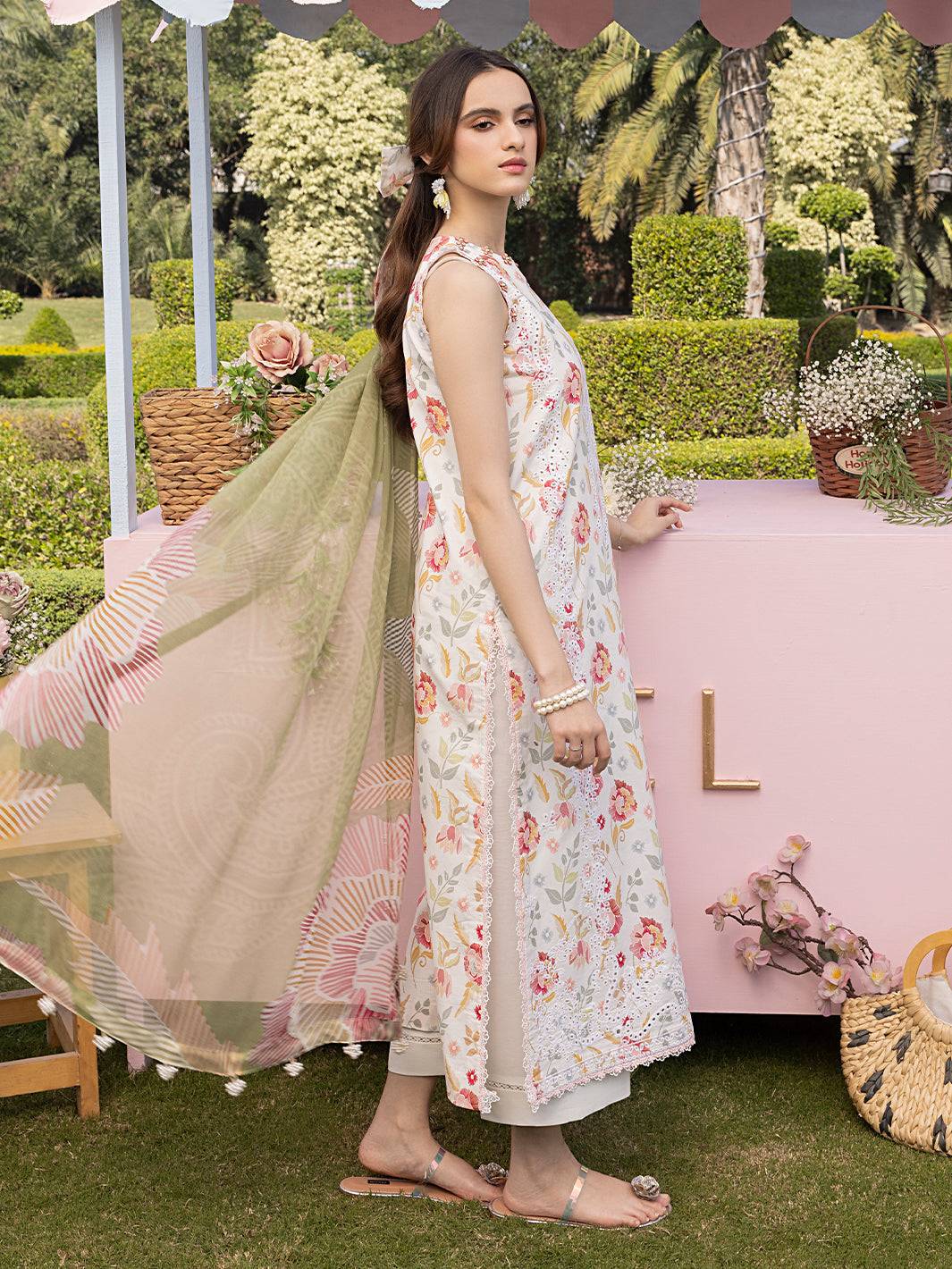 Izel | Oh Spring Lawn 25 | ELOWEN by Maria Faisal - Registered Vendor of : Izel - type : Ladies Clothes - 100% original wedding dresses