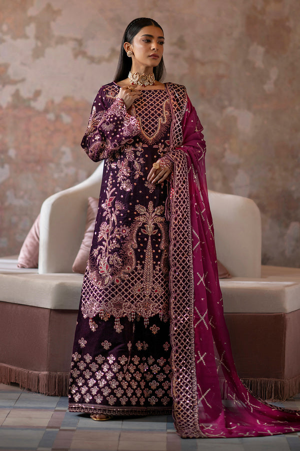Emaan Adeel | Saanjh Velvet Collection 24 |  Anika - Ladies Clothes - Maria Faisal