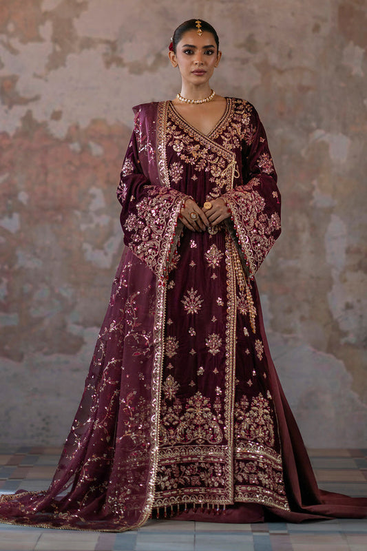 Emaan Adeel | Saanjh Velvet Collection 24 |  Tanish - Ladies Clothes - Maria Faisal
