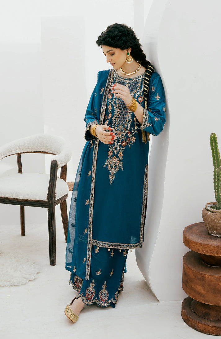 Emaan Adeel | Gul Mohr Eid Pret | ZABEEN - Maria Faisal