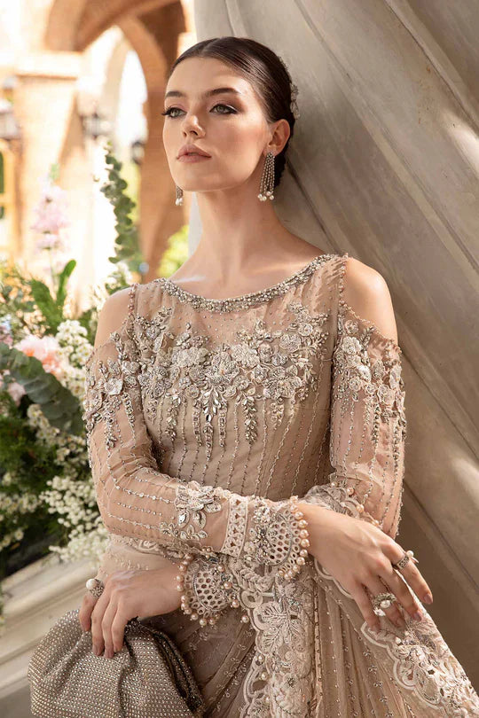 Maria B | Mbroidered Fabrics 2024 | BD-2801 - Waniyas