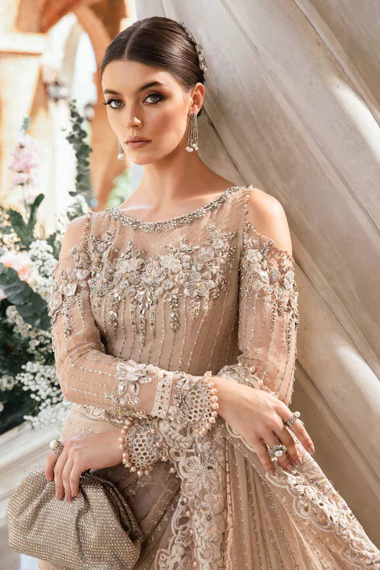 Maria B | Mbroidered Fabrics 2024 | BD-2801 - Waniyas
