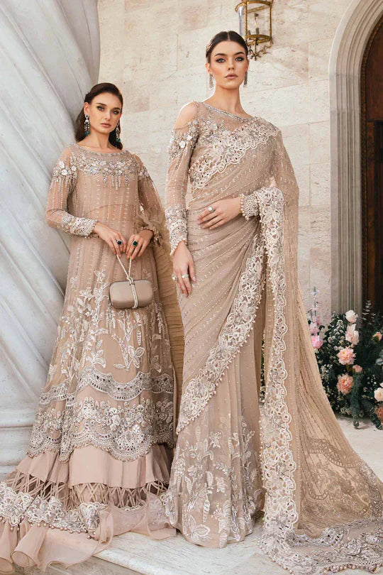 Maria B | Mbroidered Fabrics 2024 | BD-2801 - Waniyas