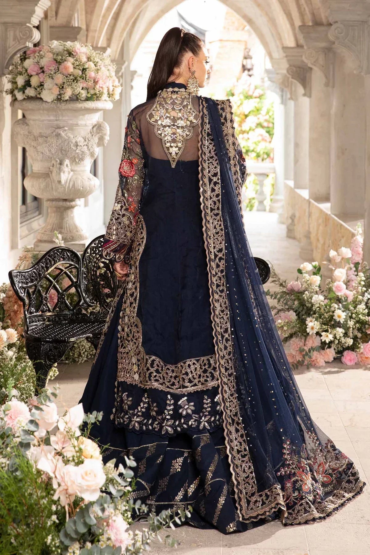 Maria B | Mbroidered Fabrics 2024 | BD-2808 - Waniyas