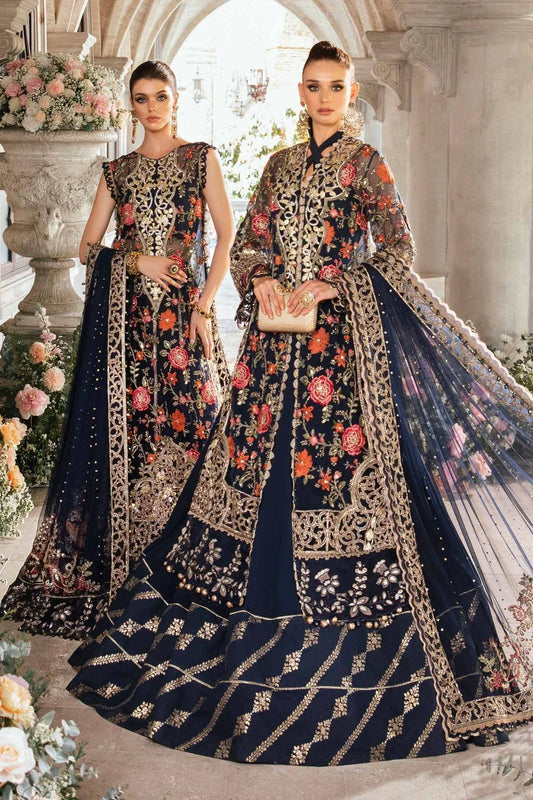 Maria B | Mbroidered Fabrics 2024 | BD-2808 - Waniyas