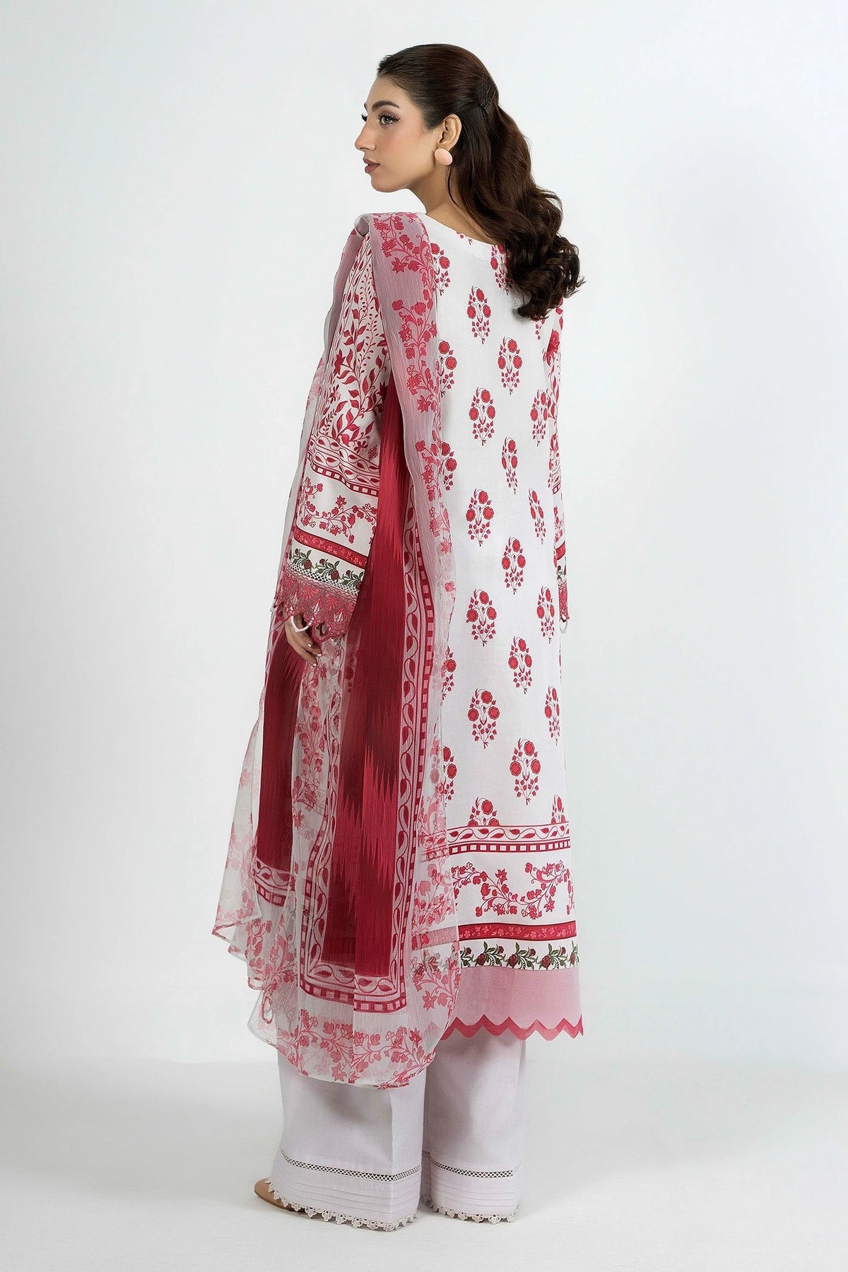 Adans Libas | Ethnic Prints | ETHNIC 1661 - Luxury Dress - available at Maria Faisal in UK and USA.