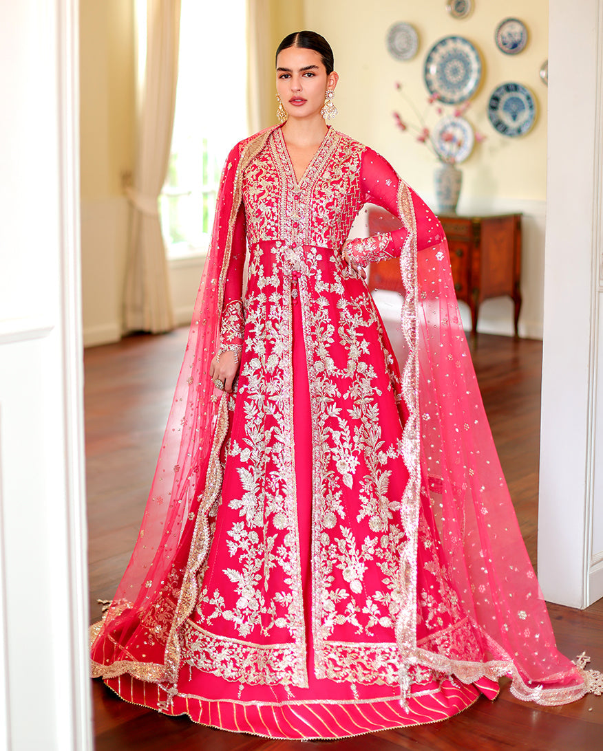 Roheenaz | Whispers of Grace Chiffon | Everly - Formal Dress - available at Maria Faisal in UK and USA.