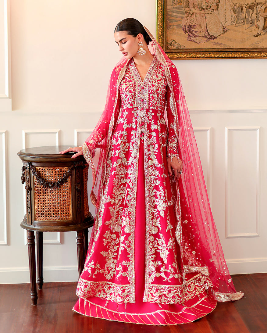 Roheenaz | Whispers of Grace Chiffon | Everly - Formal Dress - available at Maria Faisal in UK and USA.
