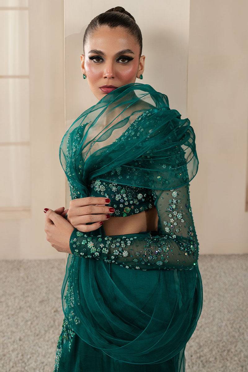 Khakaa | Serie Luxuriante 25 | Meraki Mystique - Ladies Clothes - Maria Faisal