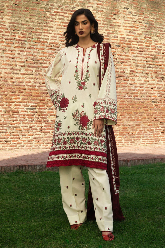 Zara Shahjahan | Winter 24 |  FARIDEH-D1 - Designer Dress with Intricate embroidery and embellishments. Shop elegent wedding dress at Maria Faisal.