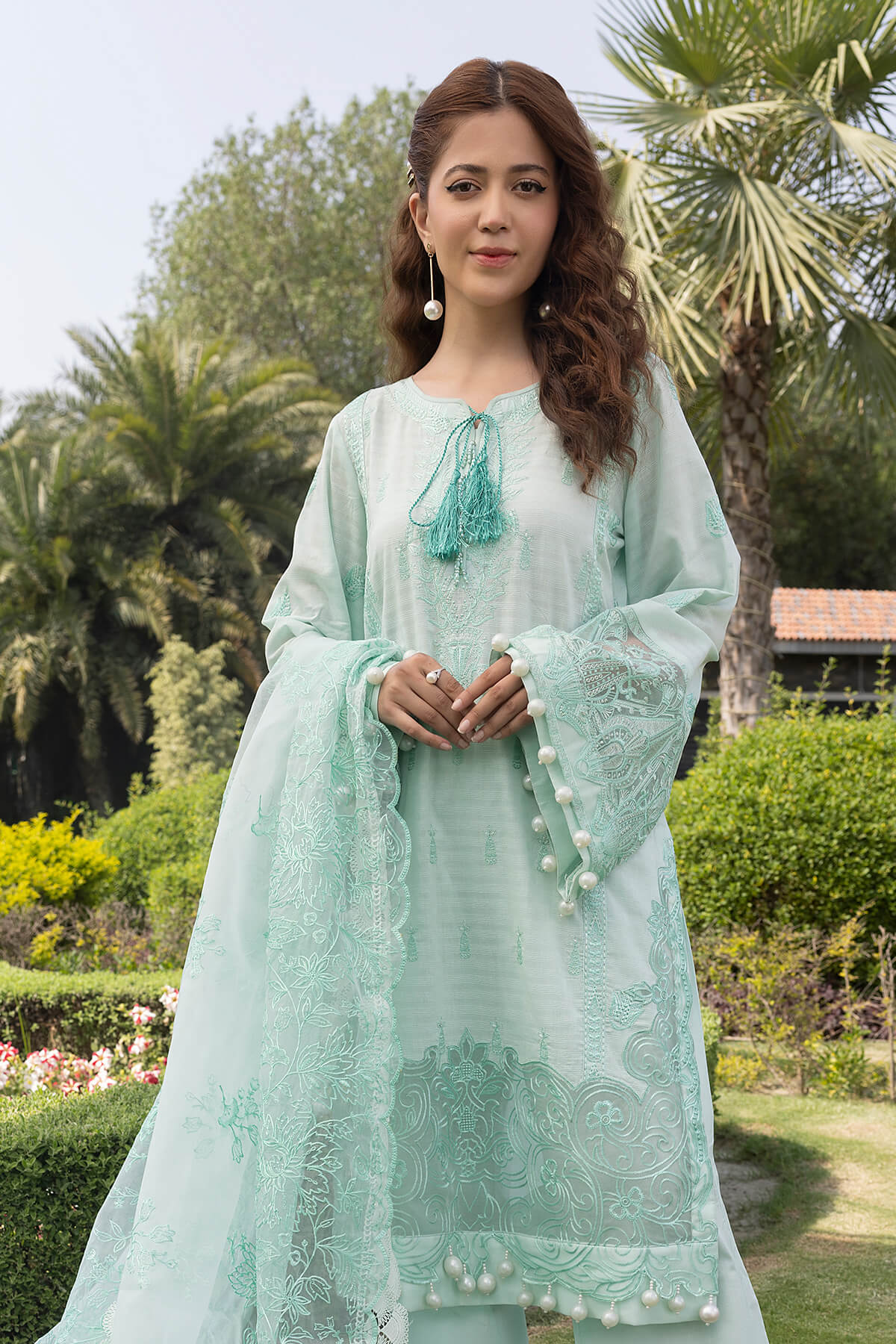 Raeesa Premium | Ferya Lawn | Noor E Fajar | Ferya | FD-04 - Ladies Clothes - Maria Faisal