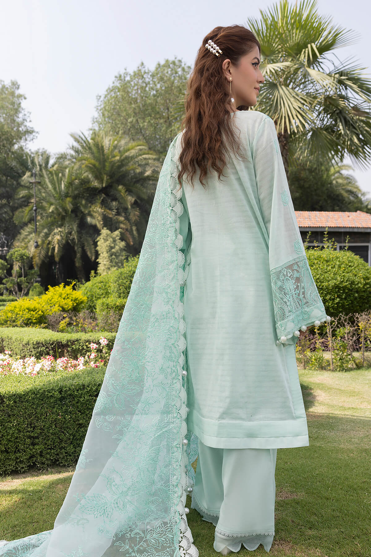 Raeesa Premium | Ferya Lawn | Noor E Fajar | Ferya | FD-04 - Ladies Clothes - Maria Faisal