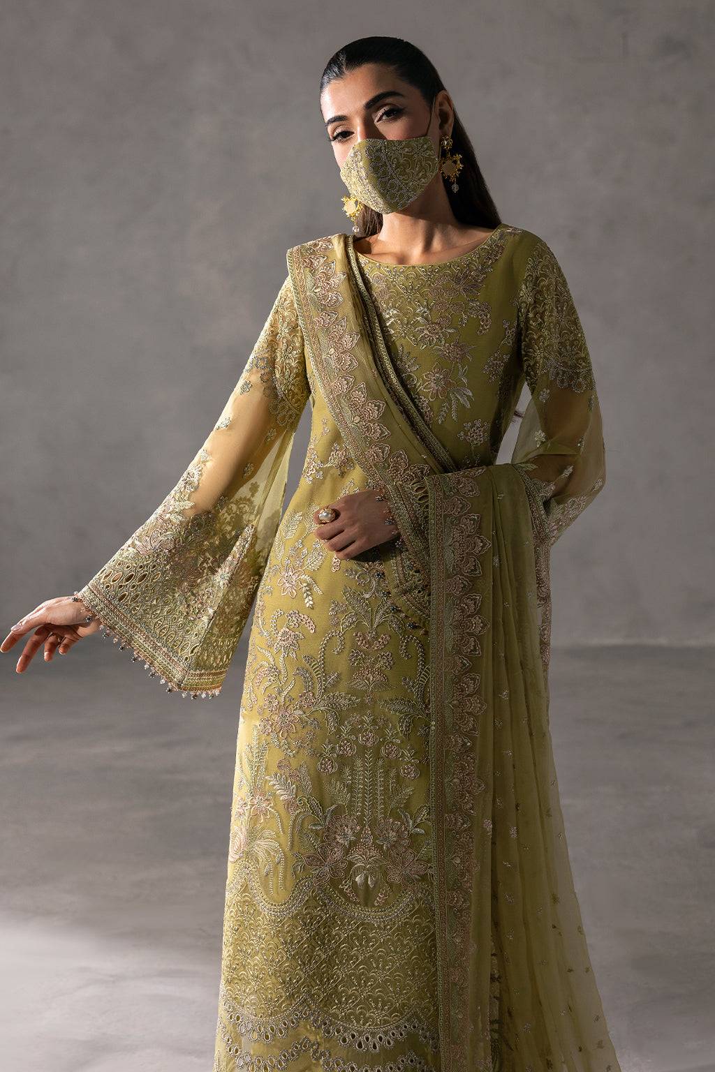 Flossie | Laconic Formals | FE - 903 by Maria Faisal - Registered Vendor of : Flossie - type : Ladies Clothes - 100% original wedding dresses