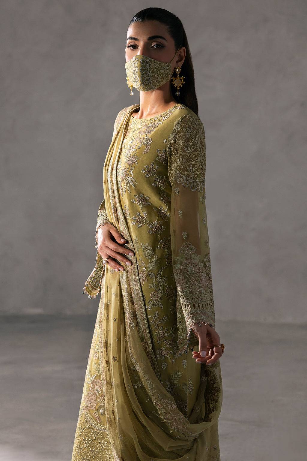Flossie | Laconic Formals | FE - 903 by Maria Faisal - Registered Vendor of : Flossie - type : Ladies Clothes - 100% original wedding dresses