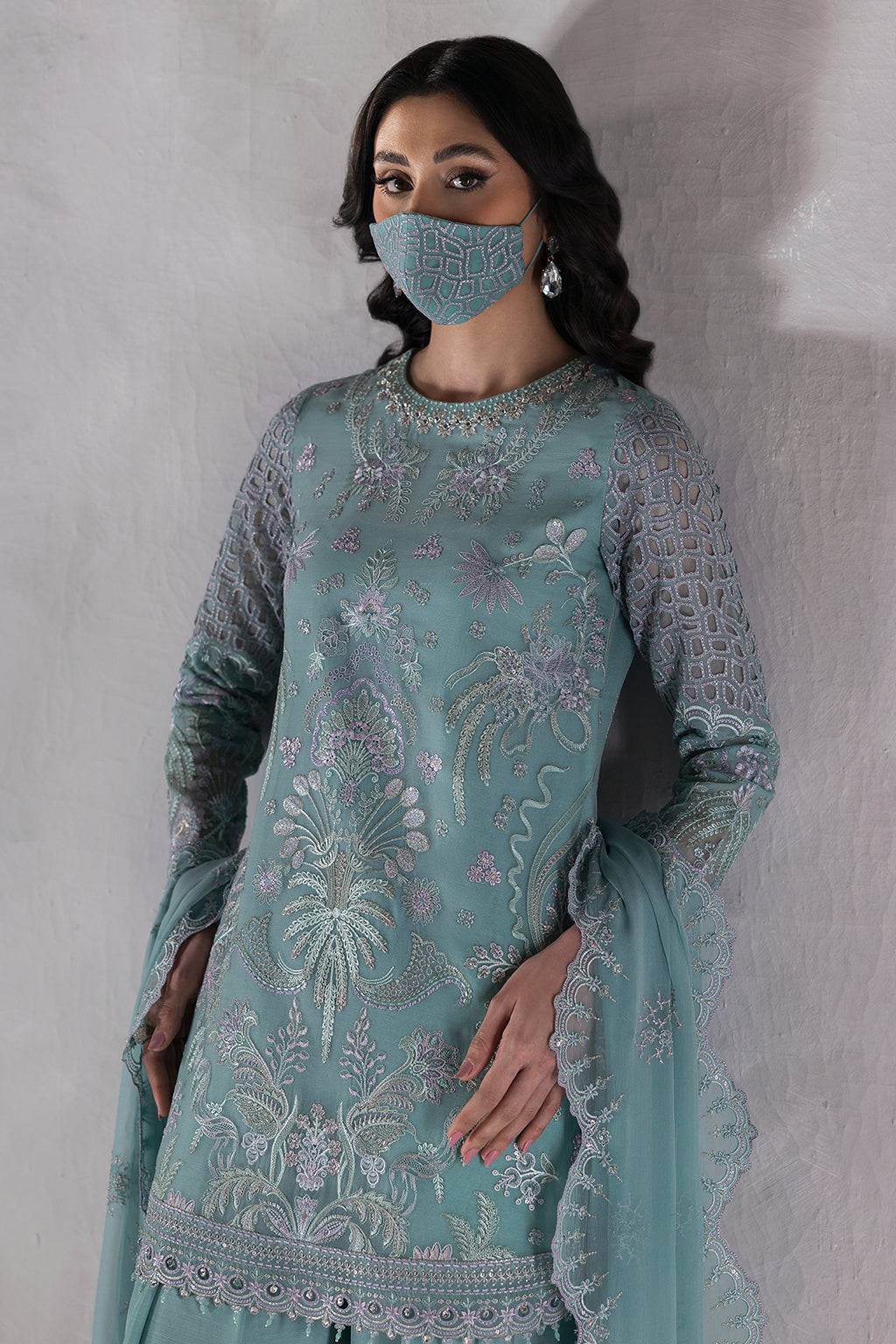 Flossie | Laconic Formals | FE - 905 B by Maria Faisal - Registered Vendor of : Flossie - type : Ladies Clothes - 100% original wedding dresses