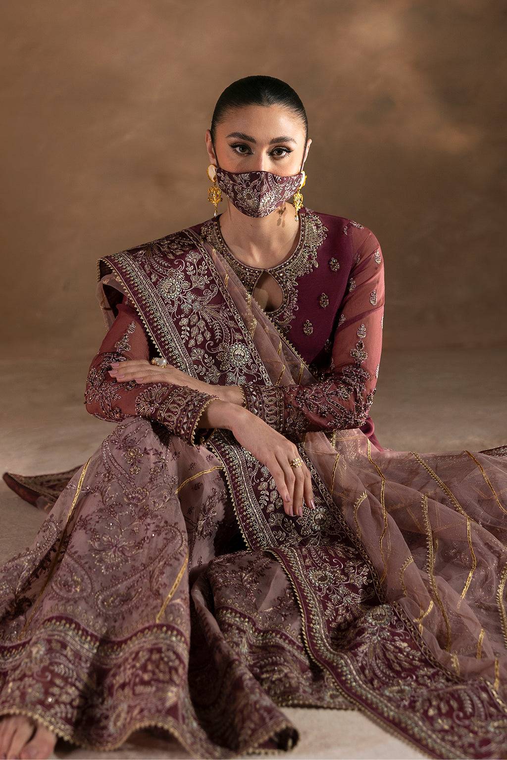 Flossie | Laconic Formals | FE - 906 by Maria Faisal - Registered Vendor of : Flossie - type : Ladies Clothes - 100% original wedding dresses