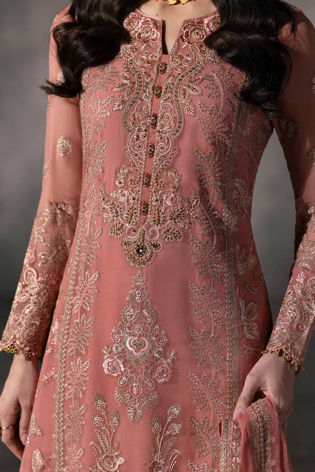 Flossie | Laconic Formals | FE - 907 A by Maria Faisal - Registered Vendor of : Flossie - type : Ladies Clothes - 100% original wedding dresses