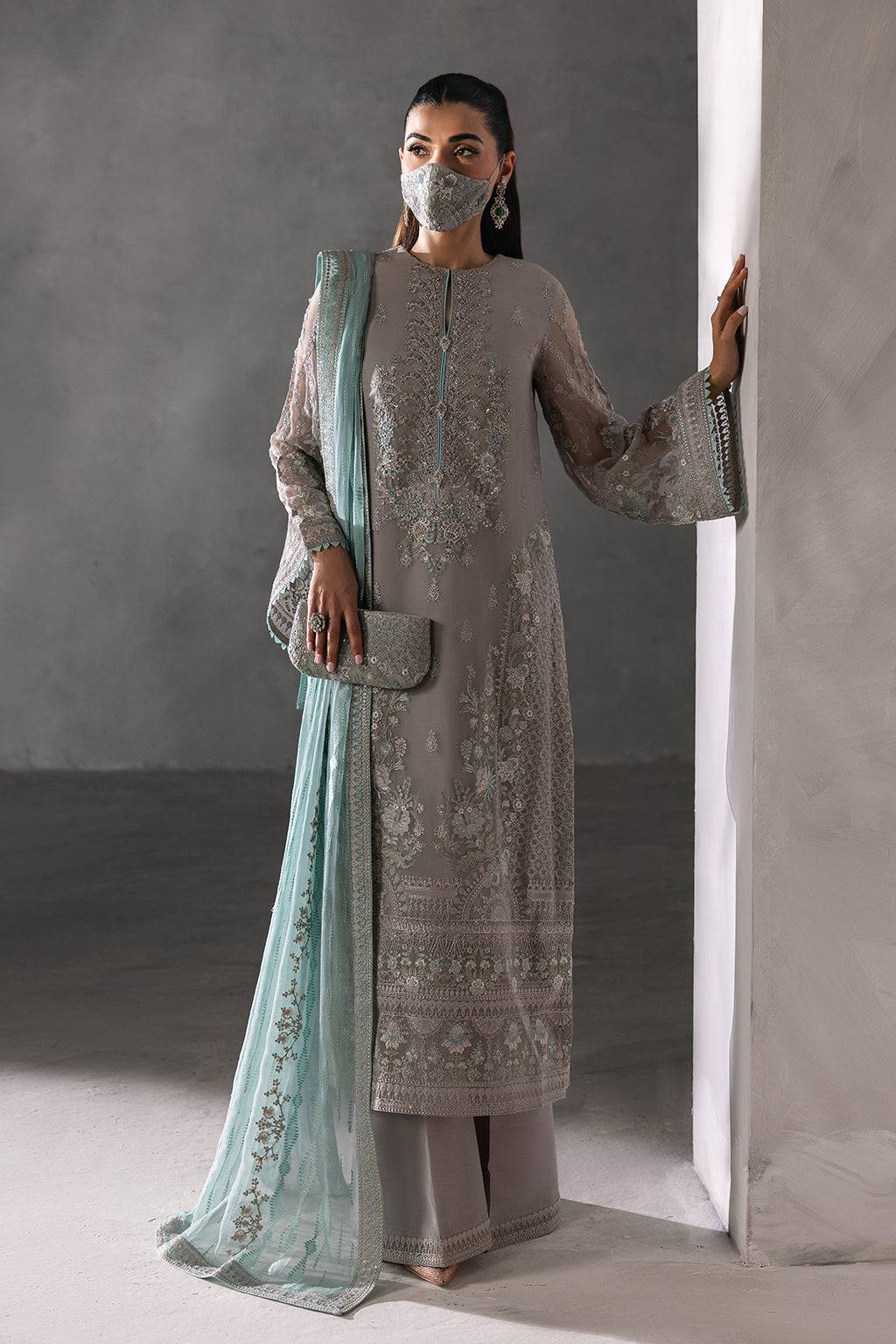 Flossie | Laconic Formals | FE - 908 by Maria Faisal - Registered Vendor of : Flossie - type : Ladies Clothes - 100% original wedding dresses