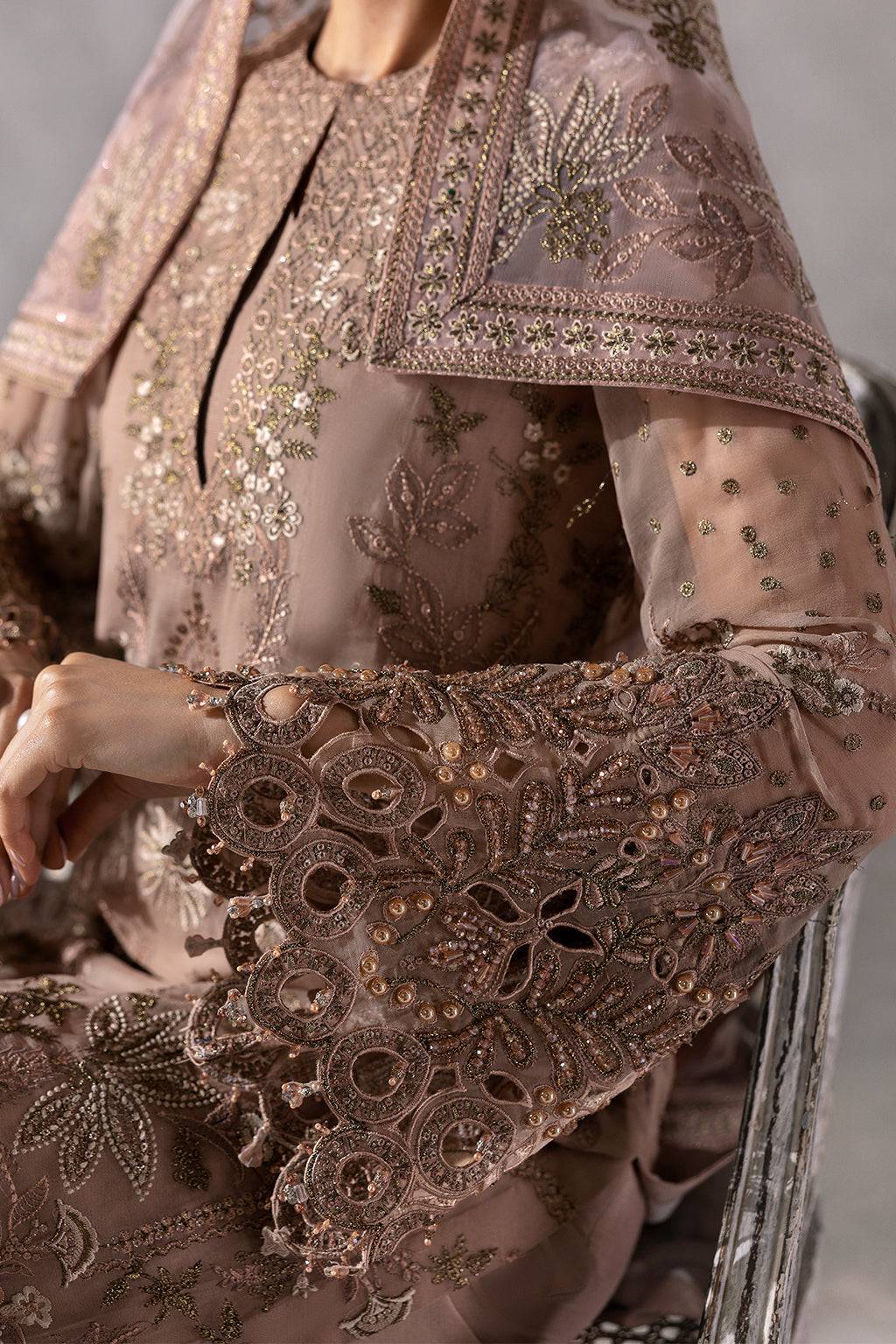 Flossie | Laconic Formals | FE - 910 by Maria Faisal - Registered Vendor of : Flossie - type : Ladies Clothes - 100% original wedding dresses