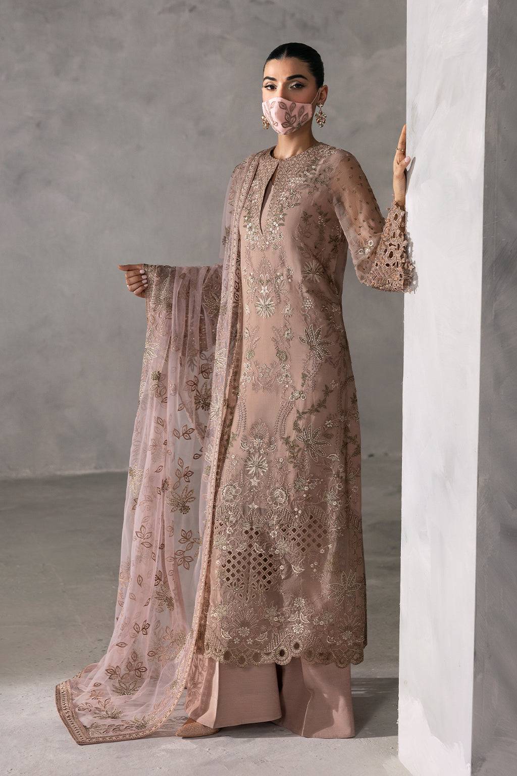 Flossie | Laconic Formals | FE - 910 by Maria Faisal - Registered Vendor of : Flossie - type : Ladies Clothes - 100% original wedding dresses