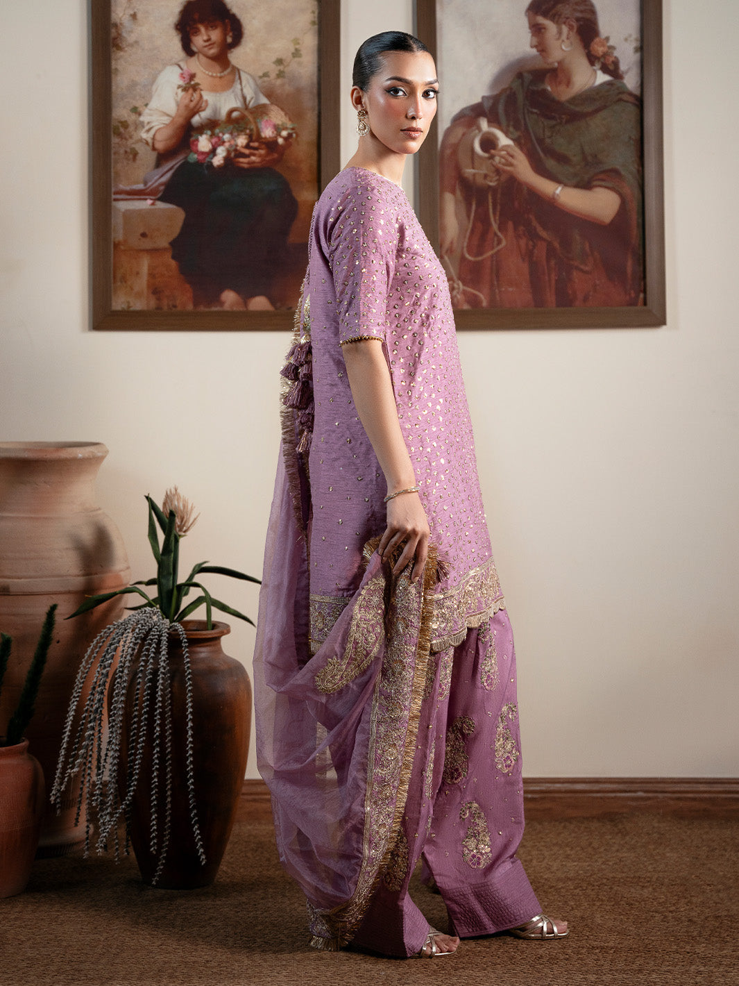 Faiza Faisal | Zareen Luxury Formals | SILQUE - Formal Dress - available at Maria Faisal in UK and USA.