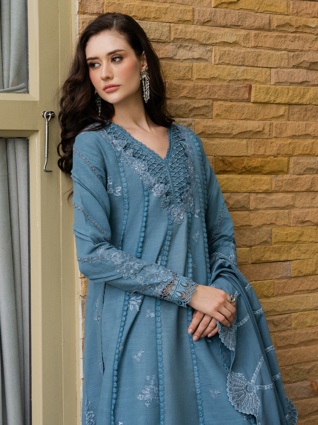 IMAAN – authentic Pakistani dress from the Dastaan Khaddar 25 collection for women in the UK