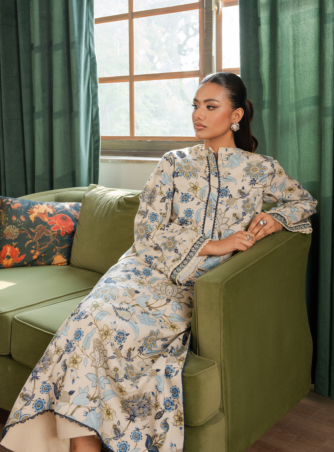 IVORY MIST – authentic Pakistani dress from the Lumiere Pret collection for women in the UK