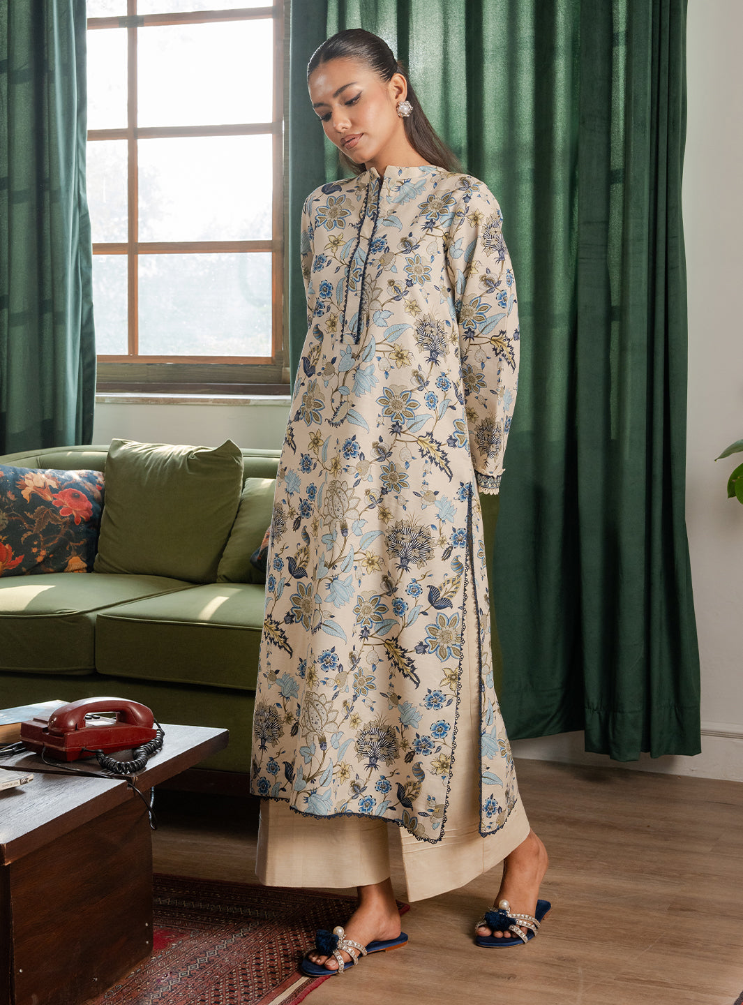 IVORY MIST – authentic Pakistani dress from the Lumiere Pret collection for women in the UK