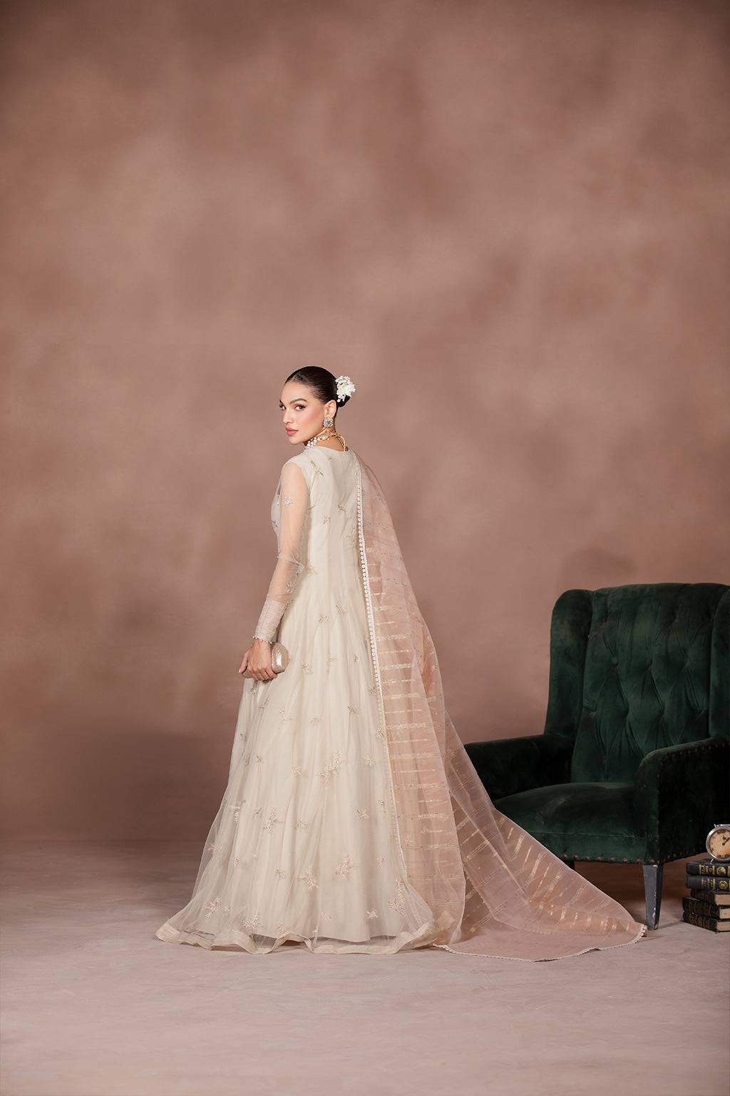 Flossie | Studio RTW | SALT CRYSTAL by Maria Faisal - Registered Vendor of : Flossie - type : Ladies Clothes - 100% original wedding dresses
