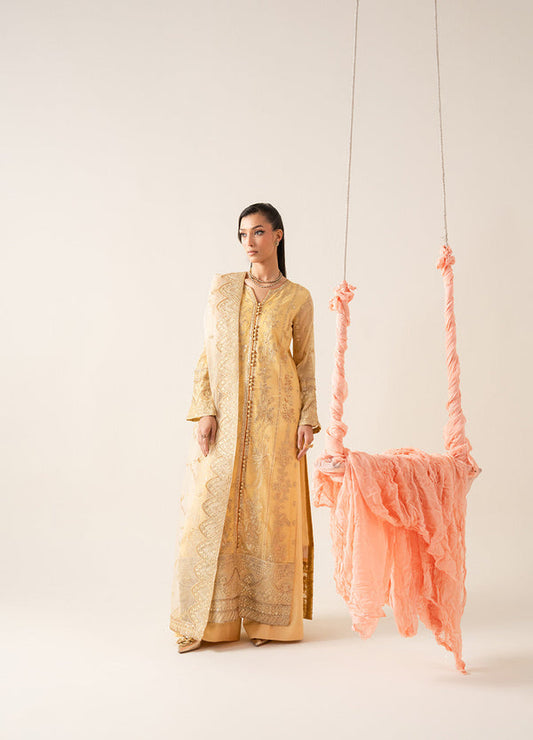 Maryum N Maria | Zaib Luxury | Embroirdered Chiffon LYA - FS50126 - Ladies Clothes - Maria Faisal