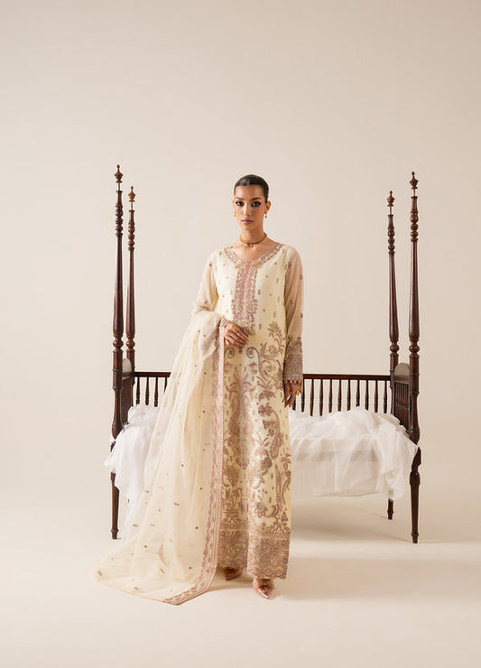 Maryum N Maria | Zaib Luxury | Embroirdered Chiffon LILI - FS50128 - Ladies Clothes - Maria Faisal