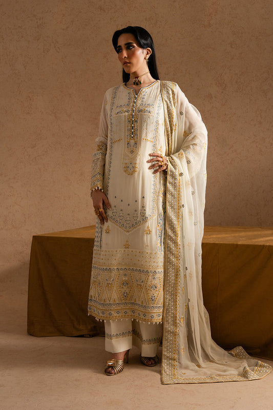 Fressia Premium | Premium Chiffon | FSU5601 - Ladies Clothes - Maria Faisal